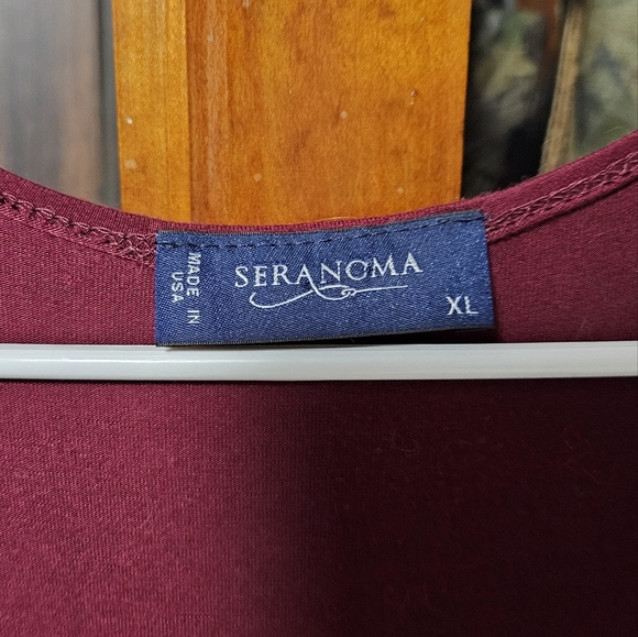 Seranoma Maroon size XL dress. - Picture 2 of 3